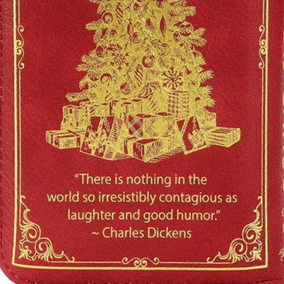 A Christmas Carol Book Cover Wallet Wristlet - Picture 5 of 6